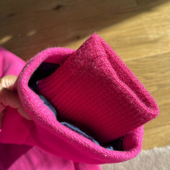 J. Crew Hot Pink Italian Wool Coat - Picture 4 of 6